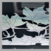 Гравировка на листовом стекле